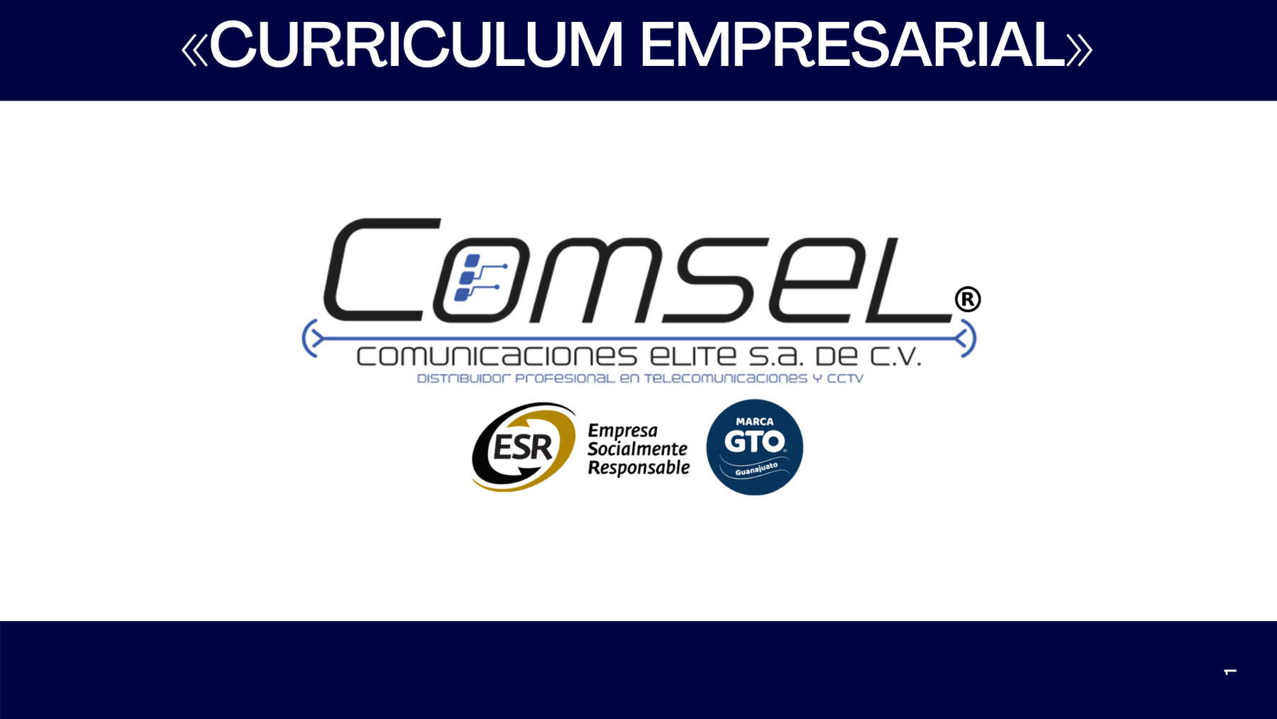 Currículum Empresarial