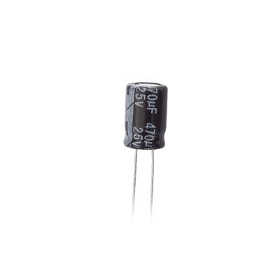 Capacitor 470 MF - 25 V.