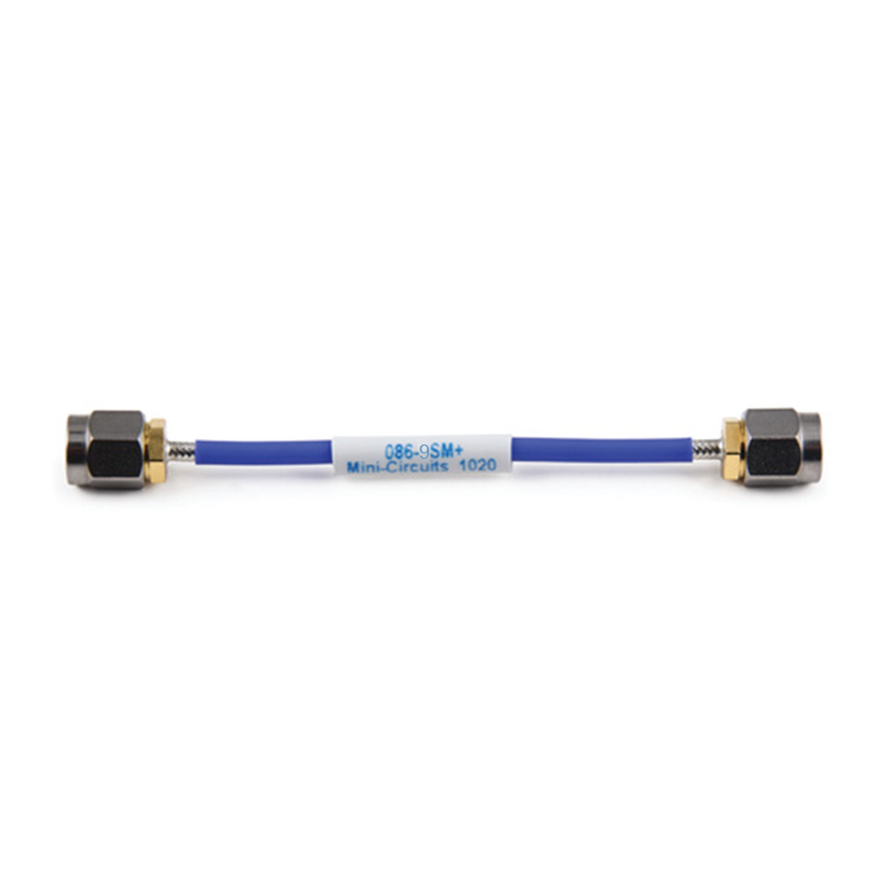 Cable Conformable de 23 cm (9") con conectores SMA Machos, para DC-18GHz.