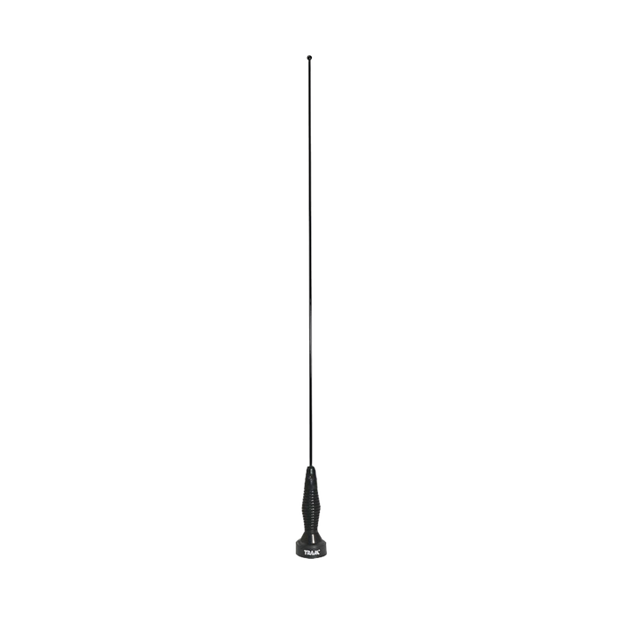 Antena móvil VHF / UHF, ajustable en campo, rango de frecuencia 136-940 MHz, Color Negro