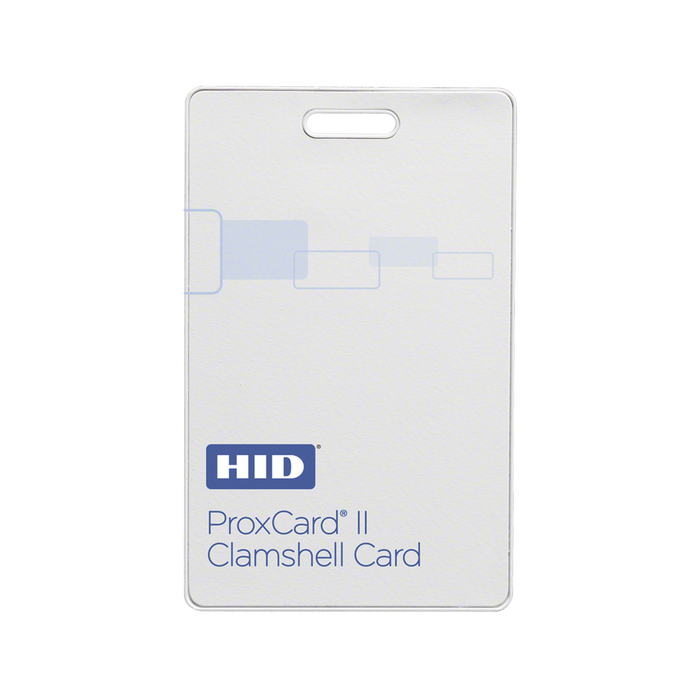 Tarjeta de Proximidad Acabado Matte ProxCard II HID Clamshell (Gruesa) / Garantía de por Vida/ (1326)