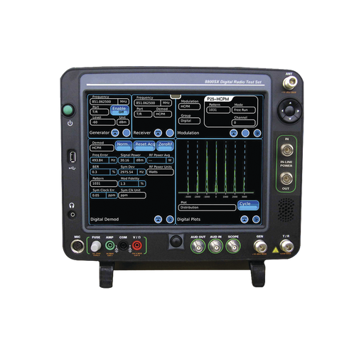 Analizador de Sistemas Análogos y Digitales 8800SX para Laboratorio y Campo, 2-1000 MHz, 50 Watt continuos.