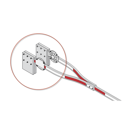 Kit de instalación para brazo de madera 1602-340