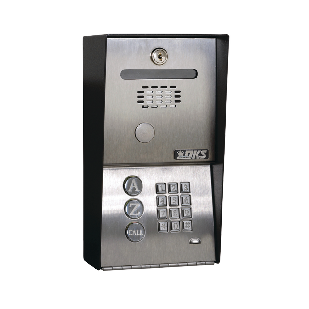 1802-EPD Portero telefónico con directorio programable, Memoria para 100 números, Permite marcación a Celular