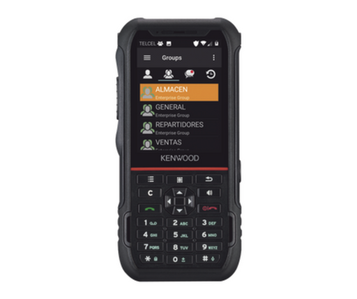 Kit de Smartphone con PTT, MIL-STD-810, 4G/LTE, WiFi, GPS, Bluetooth, IP68, Gorilla Glass 1, Intrínseco, Incluye Licencia NXRADIO y SIM TELCEL