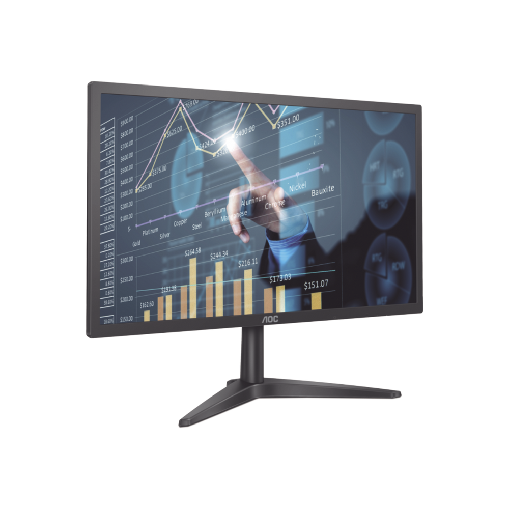 Monitor Retro-iluminación W-LED de 21.5", Resolución 1920 x 1080 Pixeles con Entradas de Video HDMI/VGA. Panel IPS