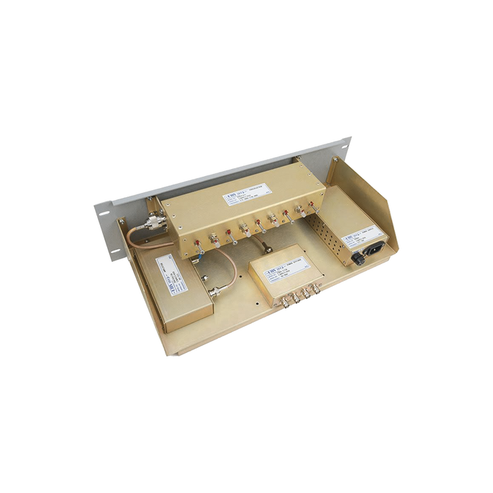 Multiacoplador y Preselector EMR, 300-512 MHz, 4 Canales, 3-10 MHz, N/BNC Hembras.