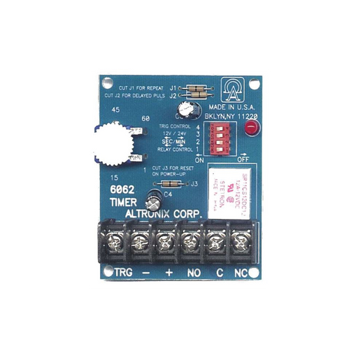 Temporizador de 1 segundo a 60 minutos, Multi funcional con salida de relevador tipo C