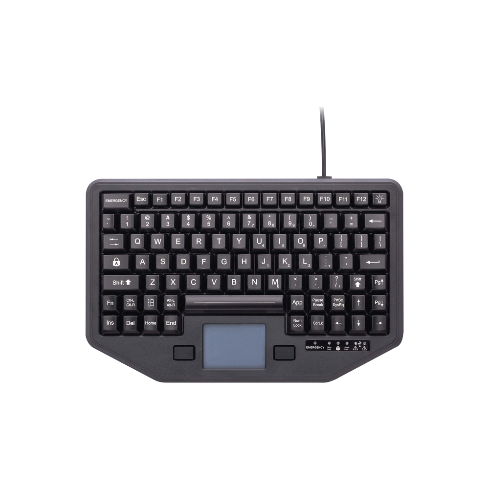 Teclado con Panel Táctil Integrado