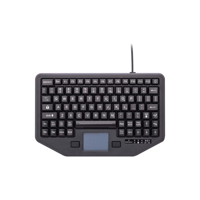 Teclado con Panel Táctil Integrado