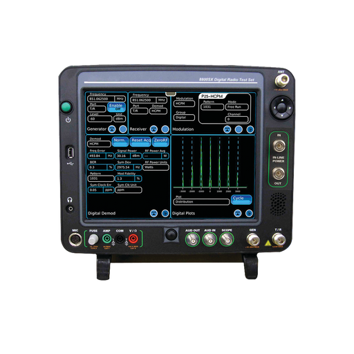 Analizador de Sistemas Análogos y Digitales para Laboratorio y Campo, de 2-1000 MHz, 50 Watt continuos.