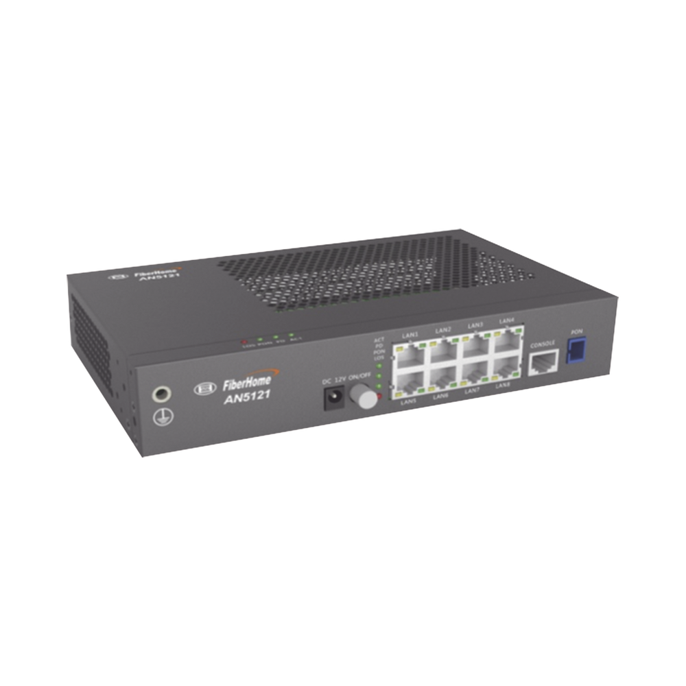 Unidad Remota Multi-Vivienda (MDU), 4 Gigabit Ethernet, PoE 802.3af/at, conector SC/UPC