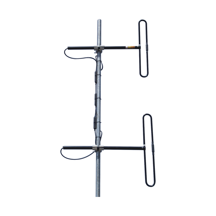 Antena Base Aerea de 2 Dipolos, 110-138 MHz, 3-5.6 dB, 500 W, N Macho.