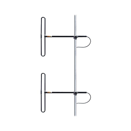 Antena Base de 2 Dipolos para 138-174 MHz, 3 dB de Ganancia, N Macho