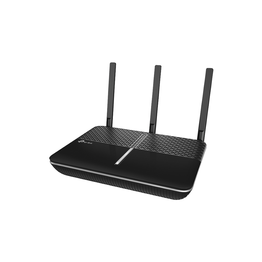 Router inalámbrico AC 2300 doble banda 1 puerto WAN 10/100/1000 Mbps y 4 puertos LAN 10/100/1000 Mbps, 1 puerto USB 3.0 y 1 puerto USB 2.0