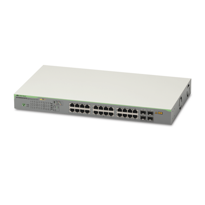 Switch PoE+ Gigabit WebSmart de 24 puertos 10/100/1000 Mbps + 4 puertos SFP Gigabit, 185 W