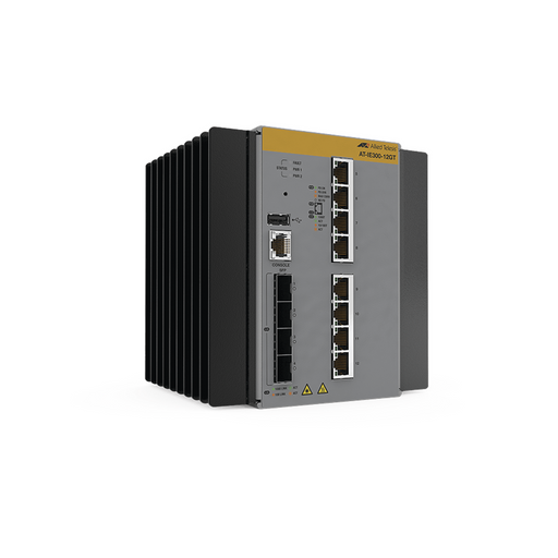 Switch Industrial Administrable Capa 3 de 8 Puertos 10/100/1000 Mbps + 4 Puertos SFP