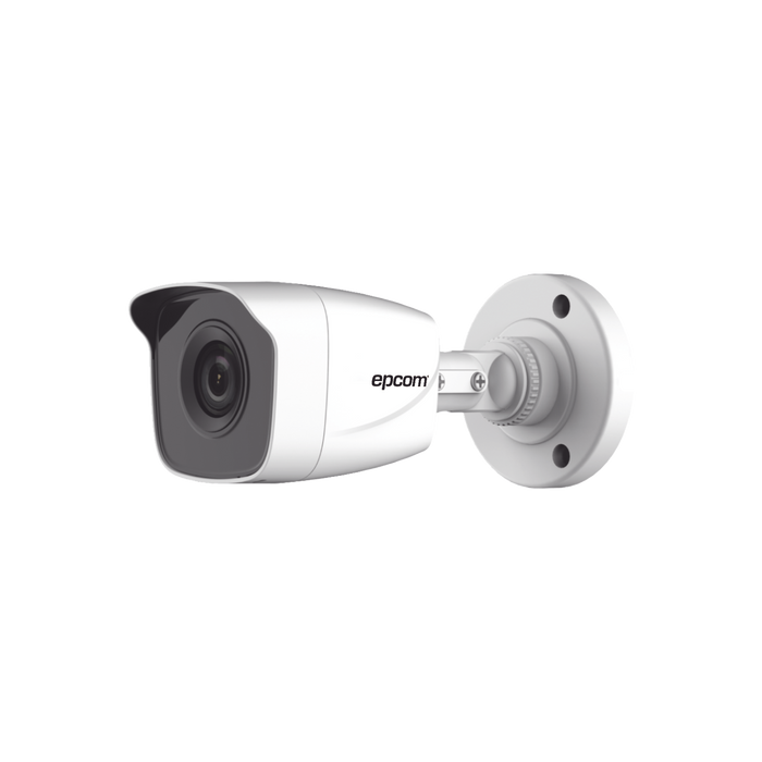 Bullet TURBOHD 1080p / METALICA / Gran Angular 103° / Lente 2.8 mm / IR EXIR Inteligente 20 mts / Exterior IP66 / TVI-AHD-CVI-CVBS