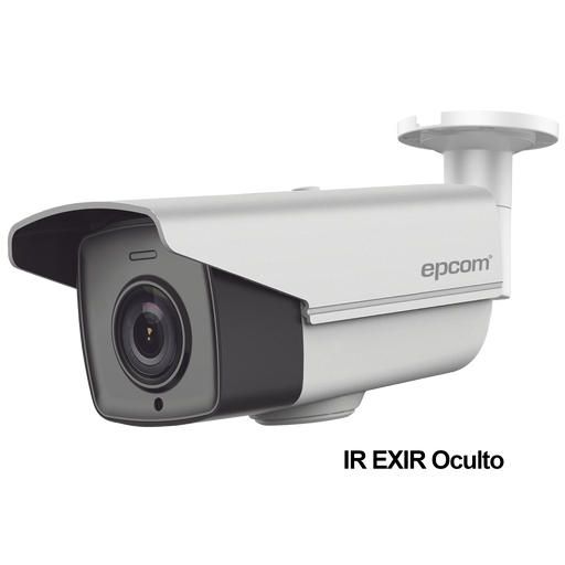 Bullet TURBOHD 1080p / Lente Mot. 5 a 50 mm / CLIMAS EXTREMOS / 110 mts IR EXIR / Exterior IP66 / WDR Real 120 dB