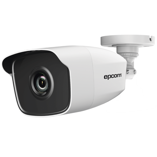 Bala TURBOHD 1080p / METÁLICA / Gran Angular 103° / Lente 2.8 mm / IR EXIR Inteligente 40 mts / Exterior IP66 / TVI-AHD-CVI-CVBS