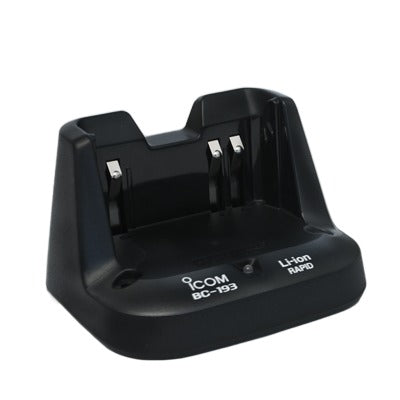 Cargador rápido para baterías de Li-Ion BP-265. Para radios ICOM ICF3003 / 4003, IC-F3103 D/4103 D