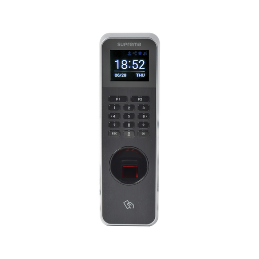 Lector de Huella IP67 Con Teclado y Lector de Tarjetas RFIDNFC y (125kHz EM, HID Prox &13.56Mhz MIFARE, MIFARE Plus, DESFire/EV1, FeliCa, iCLASS SE/SR),NFC y BLUETOOTH