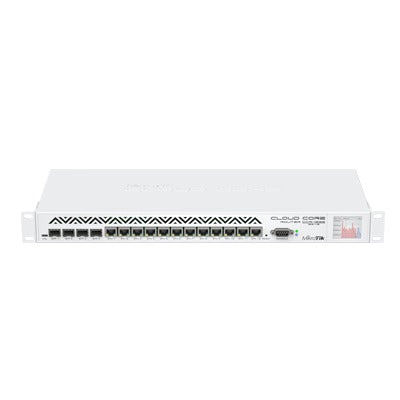 Cloud Core Router, CPU 36 Núcleos, 12 puertos Gigabit Ethernet, 4 puertos SFP y 16 GB Memoria