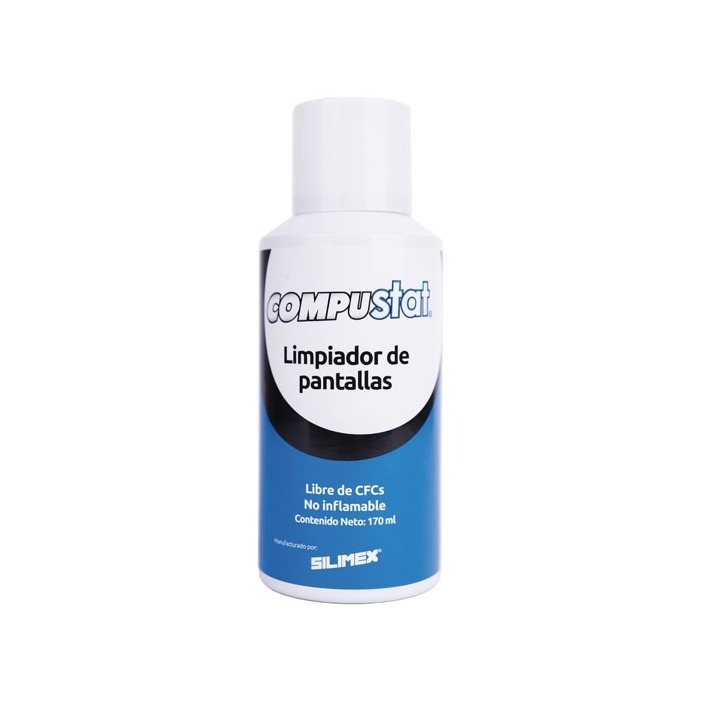 Limpiador de pantallas en aerosol y protector anti-estático repelente de polvo, 170 ml