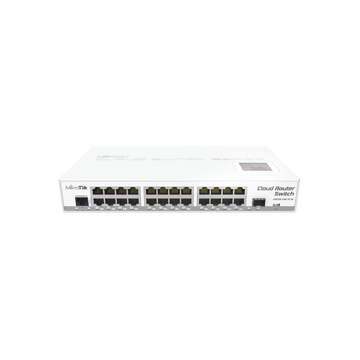 Cloud Router Switch CRS125-24G-1S-IN 24 Puertos Gigabit Ethernet y 1 Puerto SFP, para Escritorio