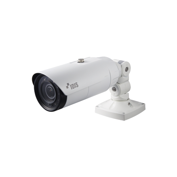 Cámara IP Bala con Calefactor 2MP (H265), Lente Varifocal MOTORIZADO 3-10mm, Para Exterior, IR 30m, Entrada/Salida de Audio y Alarma