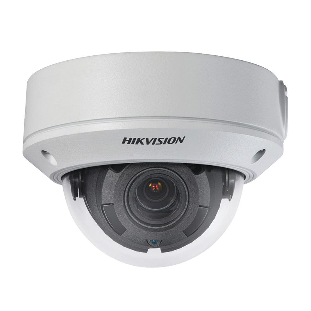 Domo IP 2 Megapixel / Lente Mot. 2.8 a 12 mm / 30 mts IR EXIR / WDR 120dB / IP67 / IK10 / PoE / Exterior / ONVIF