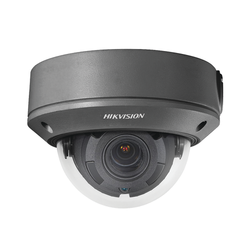 Domo IP 2 Megapixel / Lente Mot. 2.8 a 12 mm / 30 mts IR EXIR / WDR 120dB / IP67 / IK10 / PoE / Color negro / ONVIF