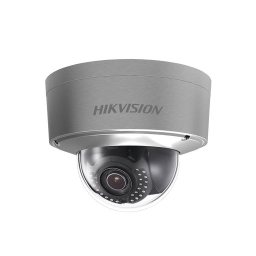 Cámara Domo IP 2 Megapixel / 30 mts IR / Anticorrosivo / Lente Var. 2.8 - 12 mm / WDR 120dB / 60 IPS / IP67 /ONVIF / PoE