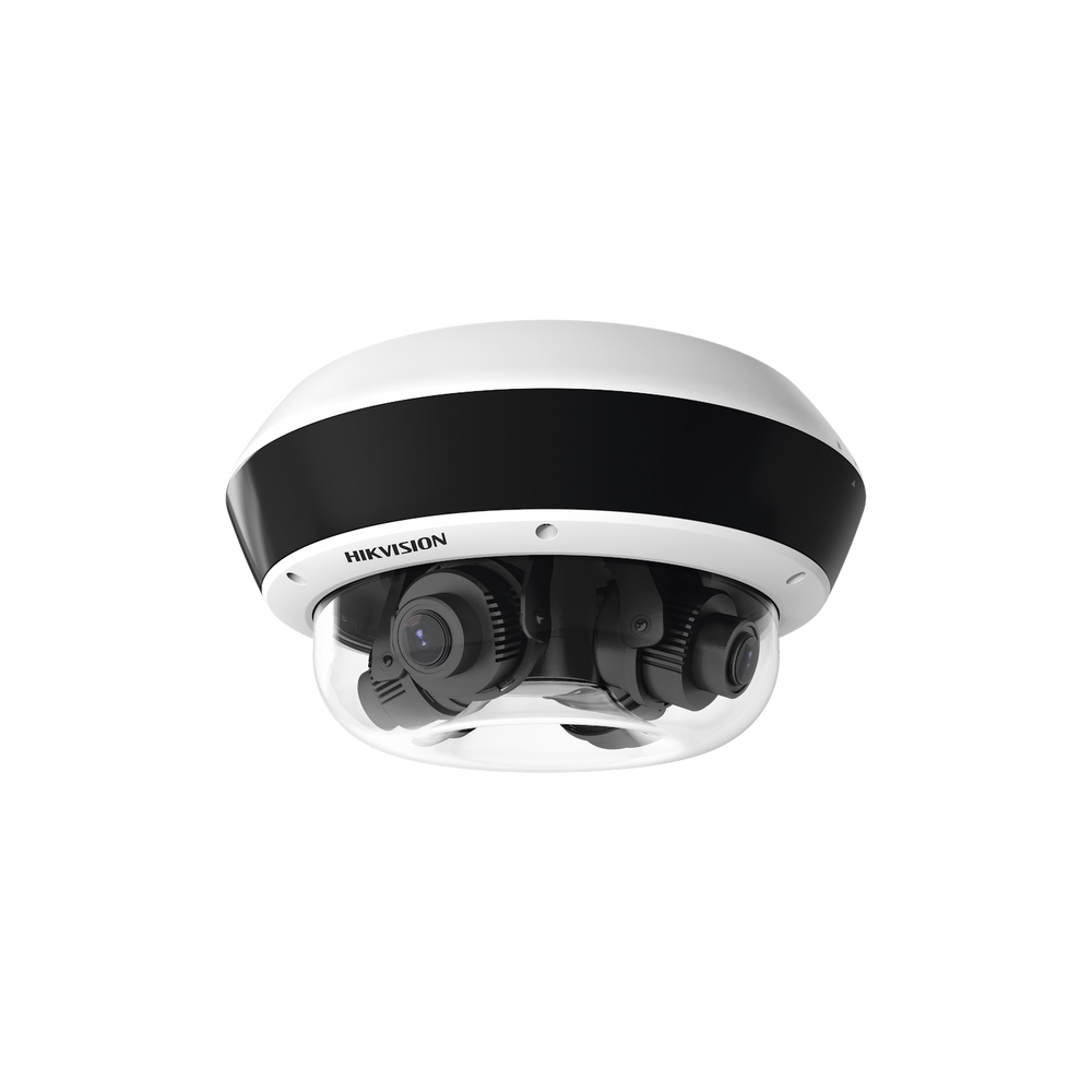 PanoVu Series / Vista Panorámica 360º / 4 Lentes Mot. 2.8 a 12 mm / 20 Megapixel en Total / DARKFIGHTER / IP67 / IK10 / Hi-PoE / WDR / 30 mts IR