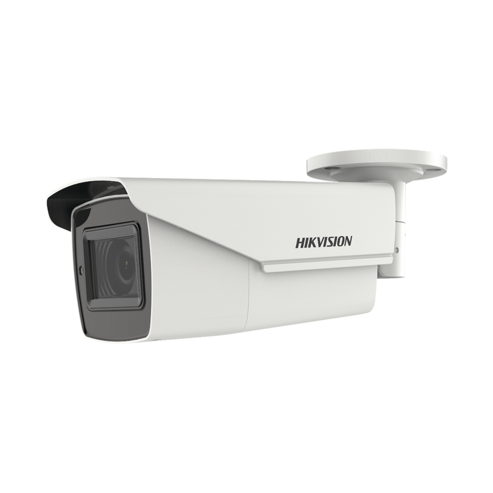 Bala TURBOHD 5 Megapixel / Lente Mot. 2.7 a 13.5 mm / 40 mts IR EXIR / dWDR / 4 Tecnologías (TVI / AHD / CVI / CVBS) / Exterior IP67