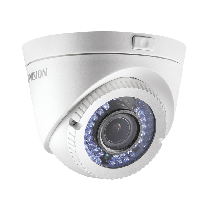 Eyeball TURBOHD 720p / Lente Var. 2.8 a 12 mm / IR Inteligente 20 mts / Exterior IP66 / TVI-AHD-CVI-CVBS