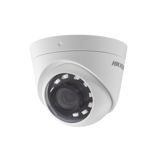 Domo TURBO 1080p / Gran Angular 106° / Lente 2.8 mm / 20 mts Smart IR / Exterior IP66 / 4 Tecnologías (TVI / AHD / CVI / CVBS)