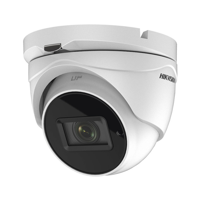 Eyeball TURBOHD 4K (8 Megapixel) / Lente Mot. 2.7 a 13.5 mm / IR EXIR 60 mts / Exterior IP67 / dWDR / TVI-AHD-CVI-CVBS / 9 a 15 VCD