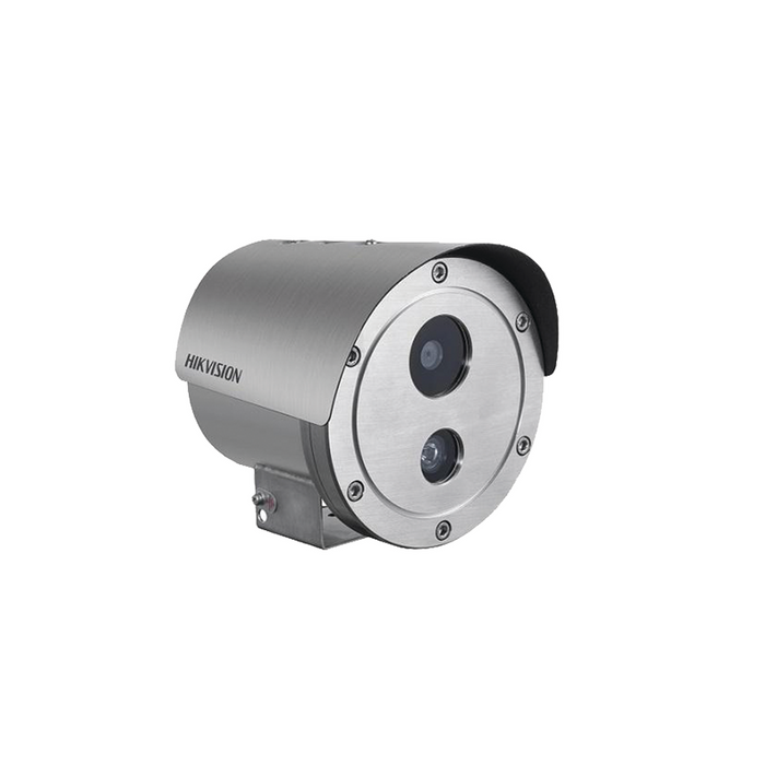 Bala IP 2 Megapixel / Antiexplosión / H.265+ / 30 mts IR / WDR 120 dB / PoE / IP68 / Entrada-Salida audio y alarma / MicroSD