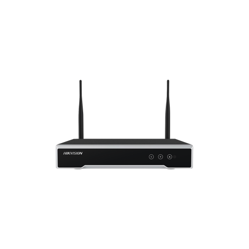 NVR 4 Megapixel / 8 canales IP / 1 Bahía de Disco Duro / 2 Antenas WIFI / Salida de Vídeo Full HD