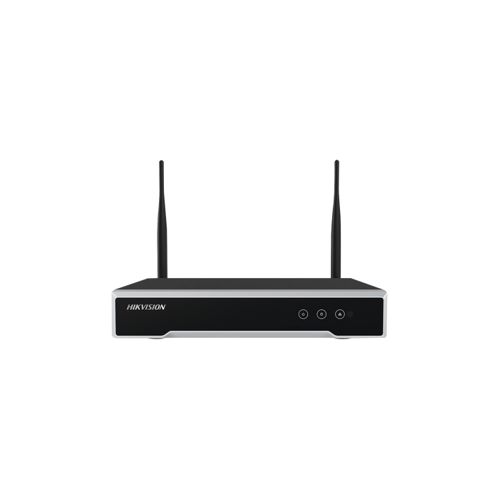 NVR 4 Megapixel / 8 canales IP / 1 Bahía de Disco Duro / 2 Antenas WIFI / Salida de Vídeo Full HD