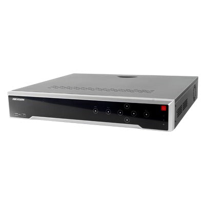 NVR 12 Megapixel (4K) / 16 canales IP / 16 Puertos PoE+ / 4 Bahías de Disco Duro / Switch PoE 300 mts / HDMI en 4K / Soporta POS