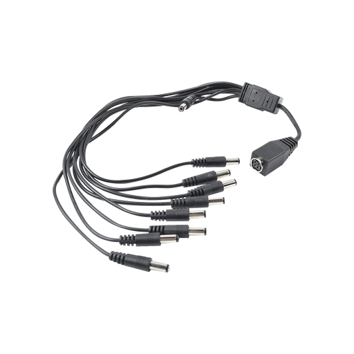 Cable con 9 Vías para Alimentar 8 Cámaras TURBOHD y DVR TURBOHD epcom / HIKVISION