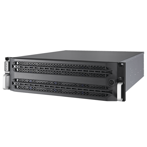 Almacenamiento en Red / 16 Discos Duros / RAID / iSCSI / NFS / Graba 320 Canales IP / 2 Tarjetas Red / Simple Controlador