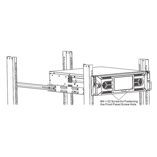 Soporte en Rack para NVR`s DS-96000NI-I