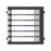 Modulo de Botones para Frente Multiapartamento Modular / Llamada de un solo Toque.