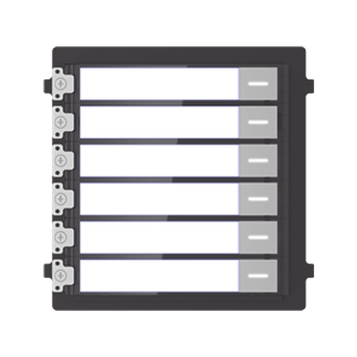 Modulo de Botones para Frente Multiapartamento Modular / Llamada de un solo Toque.