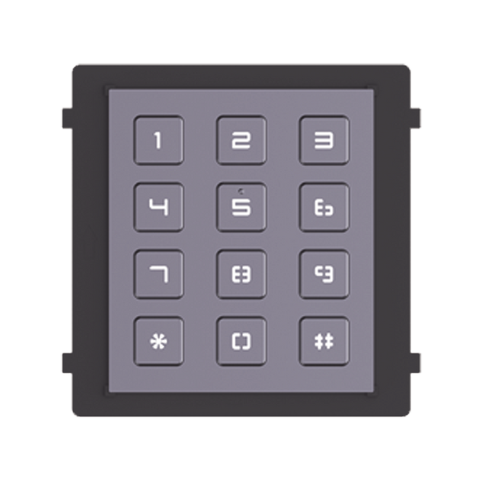 Módulo de Teclado para Frente de Calle Multiapartamento / Desbloqueo de Puerta Mediante Código / Llamada a monitor.
