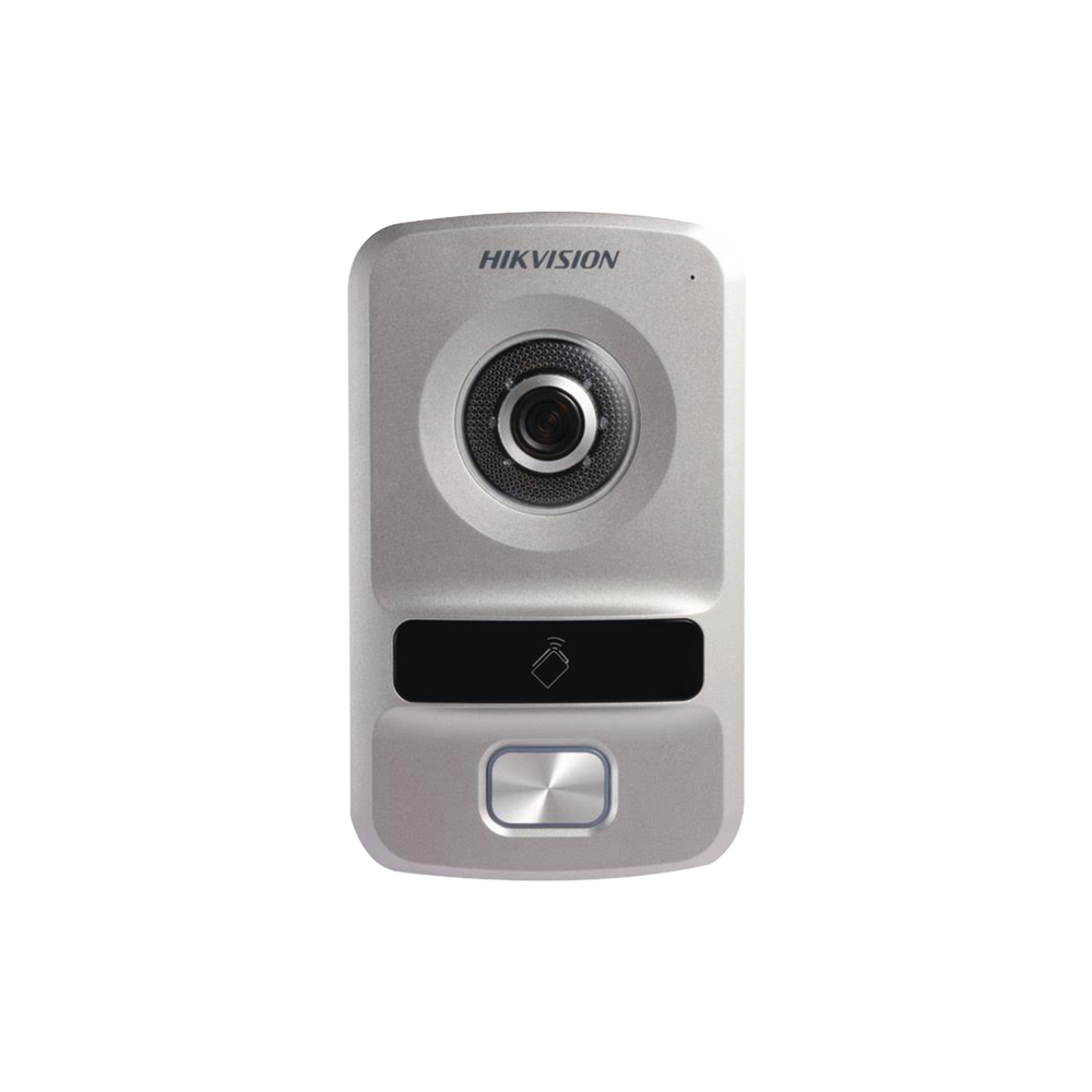 Frente de Calle IP 1.3 Megapixel / Lector de Tarjetas para Función de Acceso / Compatible con Videoportero IP HIKVISION / Hik-Connect