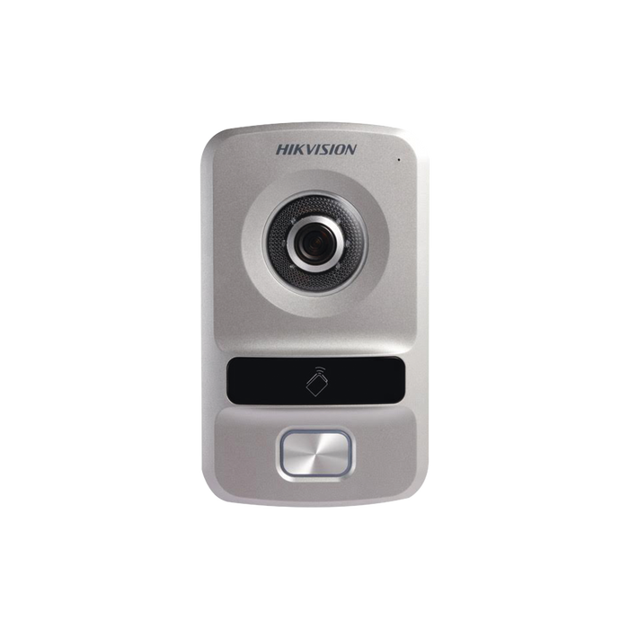 Frente de Calle IP 1.3 Megapixel / Lector de Tarjetas para Función de Acceso / Compatible con Videoportero IP HIKVISION / Hik-Connect